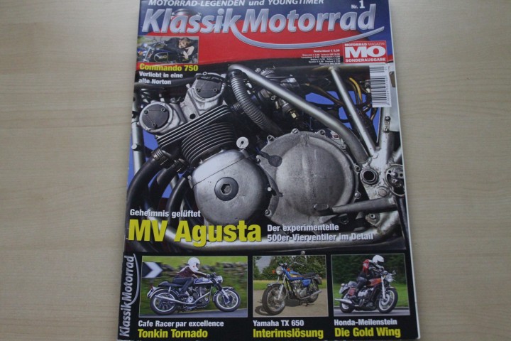 Deckblatt MO Klassik Motorrad (01/2012)